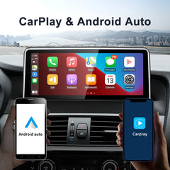 Pour BMW F25 F26 MTK8581 10,25 pouces sans fil CarPlay AUTO Android système multimédia de voiture unité principale Radio Bluetooth GPS Navigation 
