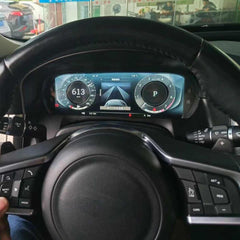 For Jaguar XFL 2016-2019 12.3" LCD Digital Dashboard Cluster Car Panel Speedometer Virtual Cockpit