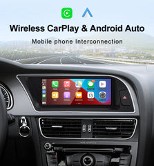 For AUDI A5 S5 RS5 2008-2016 CarPlay Android 13 Car Multimedia IPS Screen GPS Auto Radio Navigation Stereo DSP Netlifx