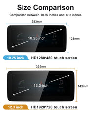 Pour Mercedes Benz Classe A W176 CLA C117 GLA X156 CarPlay sans fil et Android Auto | Écran tactile 12,3 pouces Snapdragon665 Android13 Voiture GPS Stéréo Multimédia Autoradio Headunit 