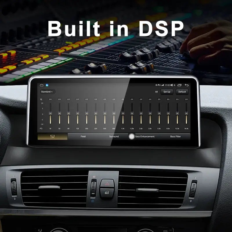 For BMW X3 X4 F25 F26 MTK8581 10.25inch Wireless CarPlay AUTO Android Car Multimedia System Head Unit Radio Bluetooth GPS Navigation Carputech