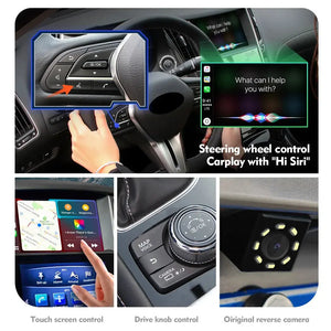 Carputech Wireless For Infiniti Q50 Qx50 Qx60 7'' Carplay Android Auto Interface Wireless Carplay Module - Carputech