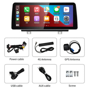 For BMW 1 series F20 F21 Snapdragon665 12.3inch Wireless Carplay AUTO Android 13 Car Stereo Multimedia NBT Head Unit Radio Blueto Carputech