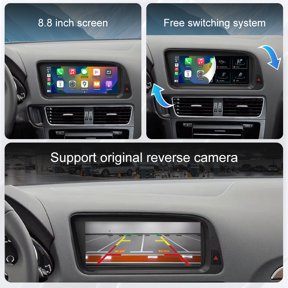 For Audi Q5 2009-2017 Linux Car Radio Multimedia Touch Screen Head For Audi Q5 2009-2017 Linux Car Radio Multimedia Touch Screen Head