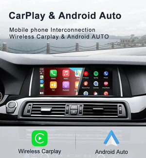 For BMW 5 Series F10 F11 MTK8581 10.25 inch  DSP CarPlay AUTO 4G Android 11 Car GPS Stereo Multimedia Head Unit Radio Bluetooth CIC NBT Carputech