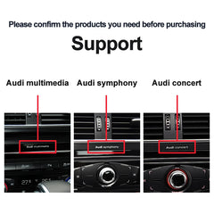 For AUDI A5 S5 RS5 2008-2016 CarPlay Android 13 Car Multimedia IPS Screen GPS Auto Radio Navigation Stereo DSP Netlifx