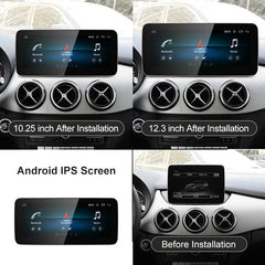 Pour Mercedes Benz Classe B W245 W246 | CarPlay sans fil et Android Auto | Écran tactile 12,3 pouces Snapdragon665 Android13 Voiture GPS Stéréo Multimédia Autoradio Headunit 