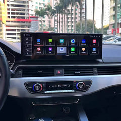14,9 Zoll Android 13 Auto-DVD-Player mit Touchscreen für Audi A4 A4L 2017-2019 Carplay Android Auto 4G WLAN GPS-Navigation 