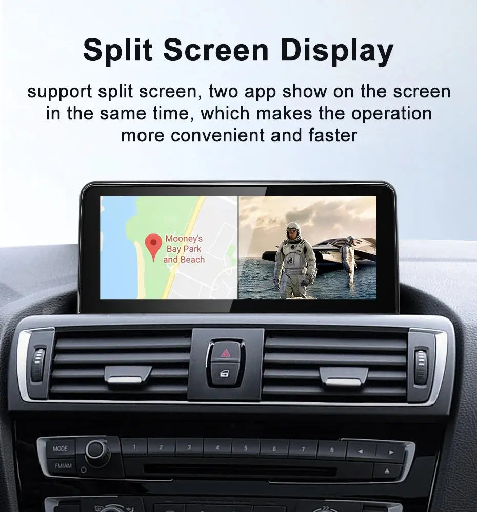 For BMW 1 series F20 F21 NBT Snapdragon665 Wireless Carplay AUTO Android 13 Car GPS Navi Stereo Multimedia Head Unit Radio Blueto Carputech