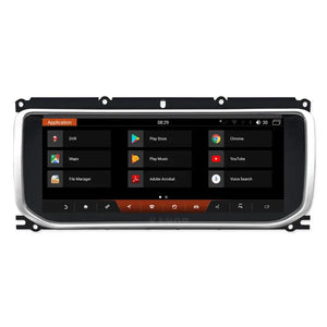 Land Rover Evoque 2012-2016 8gb RAM 64gb ROM IPS 10.25'' Screen  Android car multimedia player auto stereo car radio Carputech