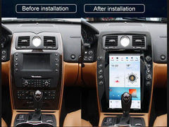 Autoradio 13,9" Qualcomm pour Maserati Quattroporte 2004-2012, mise à niveau Carplay, écran de style Tesla, Android Auto, navigation GPS, lecteur multimédia