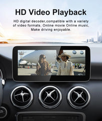 Pour Mercedes Benz Classe A W176 CLA C117 GLA X156 CarPlay sans fil et Android Auto | Écran tactile 12,3 pouces Snapdragon665 Android13 Voiture GPS Stéréo Multimédia Autoradio Headunit 