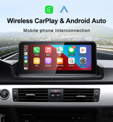 For BMW 3Series E90 E91 E92 2005-2011 Snapdragon665 10.25inch Touch Screen Wireless Carplay Android 13 Stereo Multimedia Head Unit Radio AUTO Bluetooth