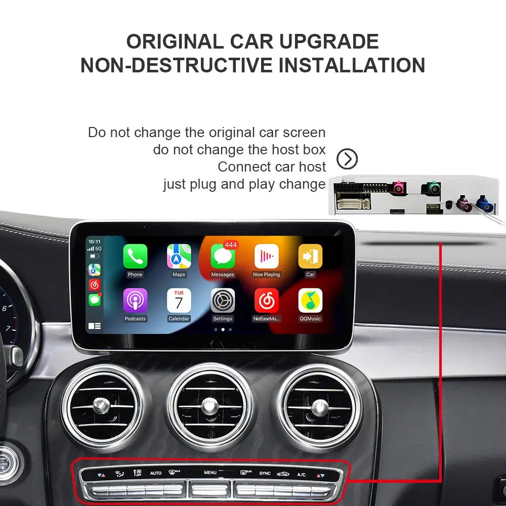 Carputech snapdragon665 CarPlay androidauto for Mercedes W213 12.3 in Carputech snapdragon665 CarPlay androidauto for Mercedes W213 12.3 in