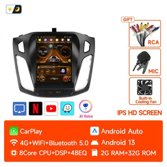 Für Ford Focus 3 Mk 3 2011 2012 - 2019 Multimedia-Player 9,7 "Android 13 Carplay Autoradio 2Din GPS Auto Stereo DVD 