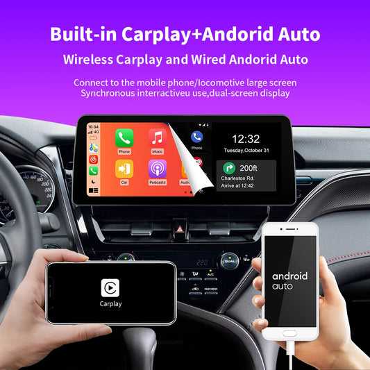 Carputech 12.3" Carplay Screen For Mazda CX-5 CX5 2013 2014 2015 Car Radio Multimedia Player GPS Navigation Android 10 4G WIFI