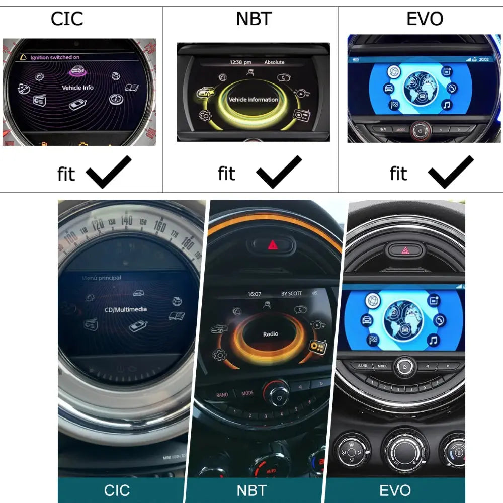 Mini R60 Android Car Play Carputech Car Multimedia Wireless CarPlay For Mini R55 R56 R57 R58 R59