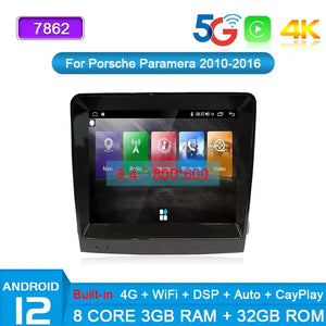 For Porsche Panamera 2010-2016 Android 13 Car Multimedia Player 8.4Inch Car Radio GPS Navigation Auto Audio DSP Video Carputech