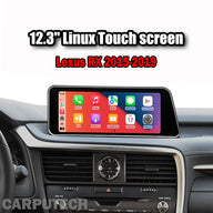 12.3" Lexus RX 2015–2019 Car Multimedia Screen | Linux System CarPlay & Android Auto