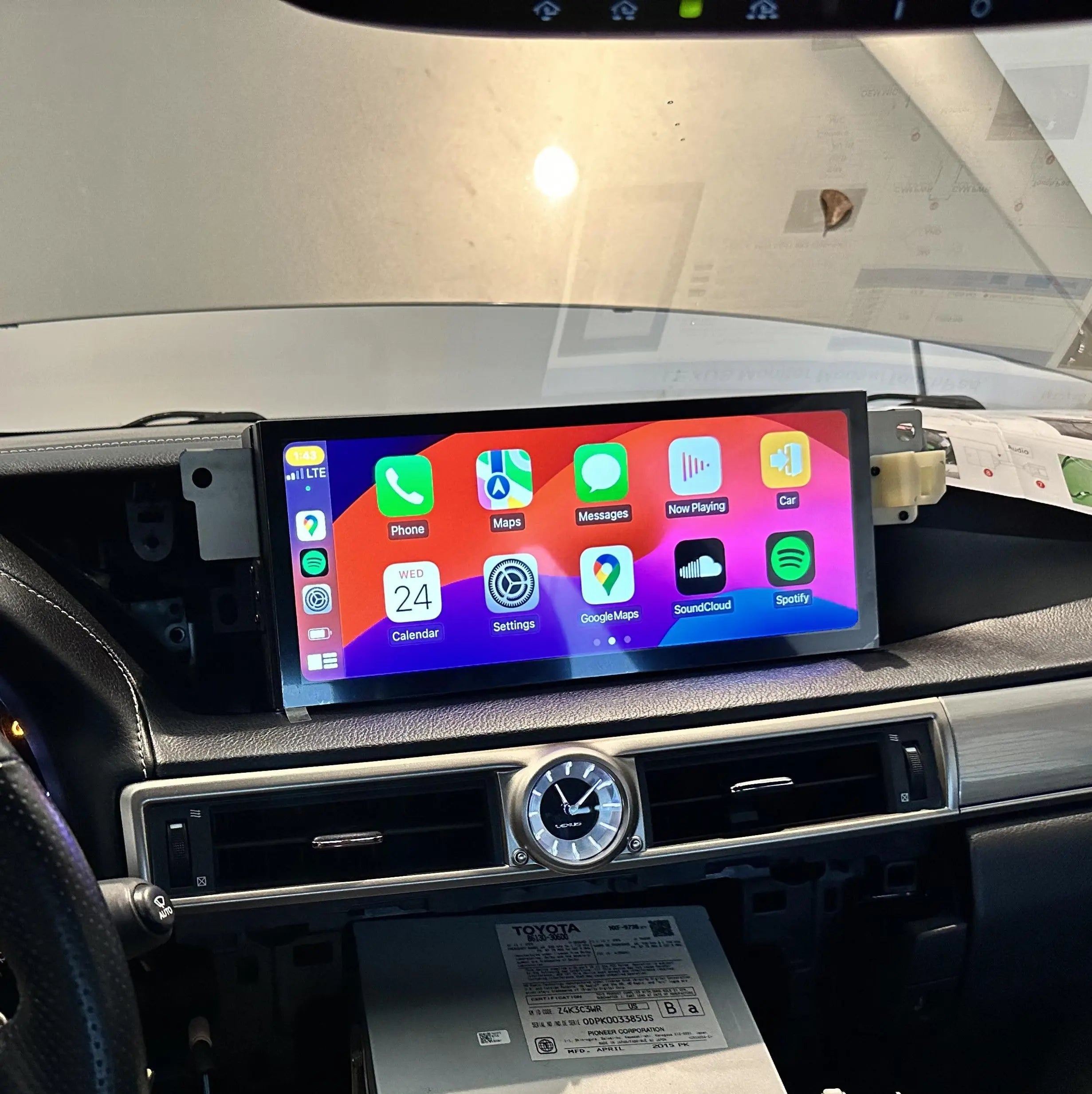 OEM Apple CarPlay & Android Auto Upgrade Module for Lexus GS 2012-2022 Carputech