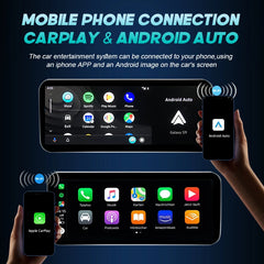 Carputech Android 13 CarPlay Android Auto Radio For Lexus NX NX200 NX200T NX300h 2014-2021 Multimedia Navigation GPS DSP 4G WiFi