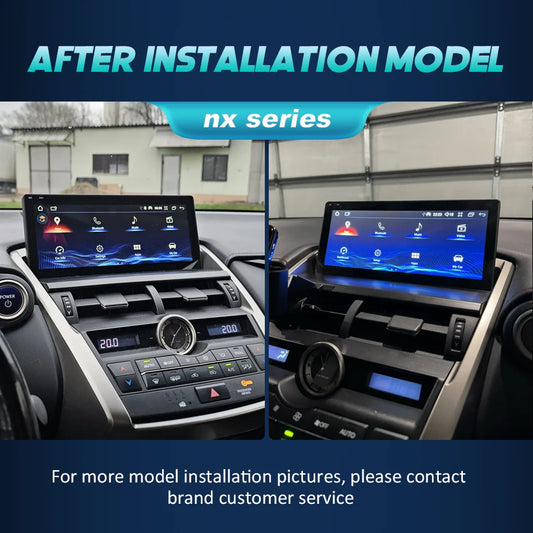 Carputech Android 13 CarPlay Android Auto Radio For Lexus NX NX200 NX200T NX300h 2014-2021 Multimedia Navigation GPS DSP 4G WiFi