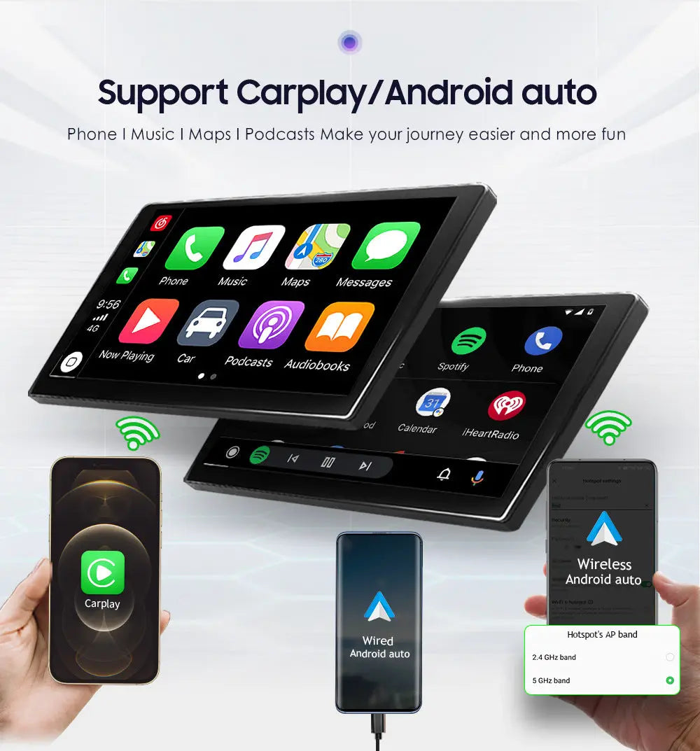 12.3" Android 13 CarPlay Screen Radio For BMW E90 E91 E92 E93 (2009-2012 CIC)