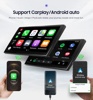 Carputech 2000-2009 Audi A4 Android 12 Wireless Apple CarPlay & Android Auto Car Radio With 8GB RAM 128GB ROM Carputech