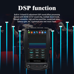 13,8 Zoll Nissan 370Z 2009–2021 Autoradio Stereo Carplay Upgrade Tesla Style Bildschirm Android Auto GPS Navigation Multimedia Player