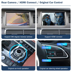 Wireless Android Auto Interface for Audi Q7 2010-2019 Support Mirrorlink Airplay Siri Carplay