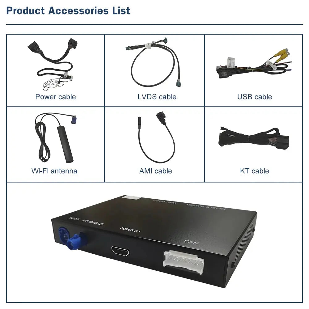 Wireless CarPlay Android Auto Module Interface for Audi A8/S8 2009-201 ...