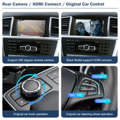 Wireless CarPlay Android Auto for Mercedes Benz ML GL W166 X166 2012-2015, with Mirror Link AirPlay Car Play Functions