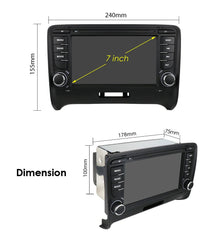 Audi TT 2006-2015 | Apple Carplay & Android Auto | Android 12 8Core 8+128G Car Radio