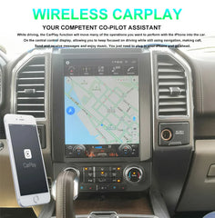 12.1“ Tesla Screen Car Radio For Ford Raptor F150 F250 F350 F450 F650 2015 - 2020 Android GPS Autoradio Multimedia Video Player