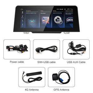 ID8 Qualcomm Snapdragon665 Android 12 Wireless CarPlay AUTO For BMW 1 Series  F20 F21 ID6 EVO Car Multimedia Players GPS Navi Carputech