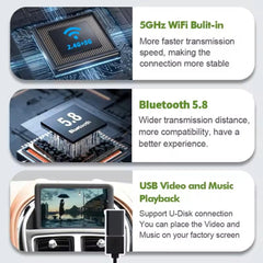 OEM Apple CarPlay &amp; Android Auto Upgrade-Modul für Aston Martin DB11/ Vantage/ DBS/ DBX mit NTG 5 System 2015-2023