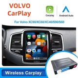Wireless Carplay Module For Volvo XC90/XC60/XC40/S90/S60/V90/V60 Carplay AI Upgrade Adapter Android Auto Bluetooth Rear Camera Mirror Link Carputech