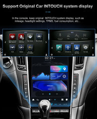 13,6 "Qualcomm pour Infiniti Q60 Q60S 2014-2019 autoradio stéréo Carplay mise à niveau écran de style Tesla Android Auto GPS Navigation lecteur multimédia 