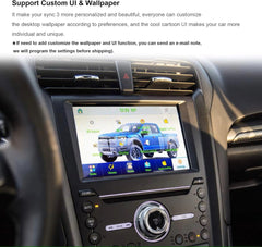 Passend für Ford/Lincoln Sync 3 Fabrik SYNC2 zu SYNC3 Upgrade Kit APIM Modul Antenne Carplay Android Auto Interface Modul 8-Zoll kapazitiver Touchscreen 