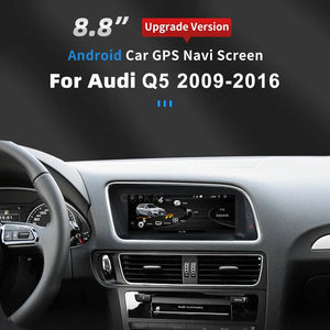 8.8inch 8 Core Android 13 System Car Radio Stereo For Audi Q5 2009-2016 WIFI 4G 8+128GB Carplay BT Touch Screen GPS Navi Receiver Carputech