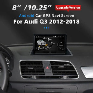 8 Inch Android Touch Screen Car Stereo For Audi Q3 2012-2018 BT WIFI SIM GPS Navi Wirless Carplay Auto Radio Player Carputech