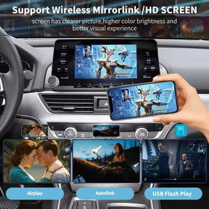 Carplay Wireless Android Auto Module for Honda Accord 2018-2022 10th Generation Mirror Link Navigation Camera Video USB Carputech