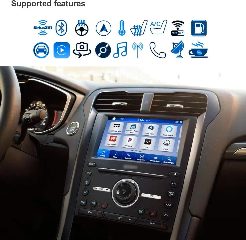 Ford Hud Module SYNC 2 to SYNC 3 Upgrade Interface Module 8-Inch Capacitive Touch ...