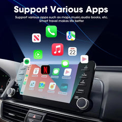 Carputech CP3.0/ 4.0 Kabelloser Apple CarPlay/ Android Auto Adapter-Dongle für kabelgebundenes CarPlay 