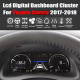For Toyota Camry 2017-2018 12.3" LCD Digital Dashboard Cluster Car Panel Speedometer Virtual Cockpit - Carputech