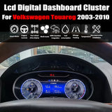 For Volkswagen Touareg 2003-2010 12.3" LCD Digital Dashboard Cluster Car Panel Speedometer Virtual Cockpit - Carputech