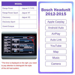 Wireless CarPlay for Jaguar/Land Rover Discovery 4/Discovery5 Range Rover Evoque (2011-2020), with Android Auto Interface AirPlay Mirror Link Car Play Functions