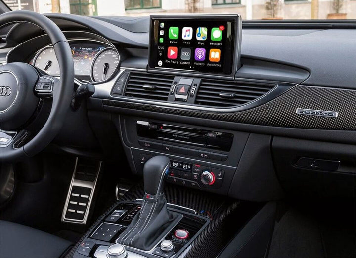 Wireless CarPlay Android Auto Module Interface for Audi Q3 2008-2018, with AirPlay Mirror Link Car Play Functions