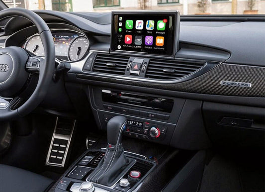 Wireless CarPlay Android Auto Module Interface for Audi Q3 2008-2018, with AirPlay Mirror Link Car Play Functions