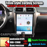 15" Qualcomm For LEXUS GX460 2010-2021 Car Radio Stereo Carplay Upgrade Tesla Style Screen Android Auto GPS Navigation Multimedia Player Carputech